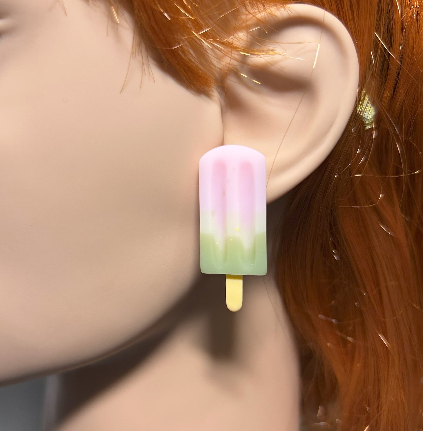 Ice-Block Statement Stud