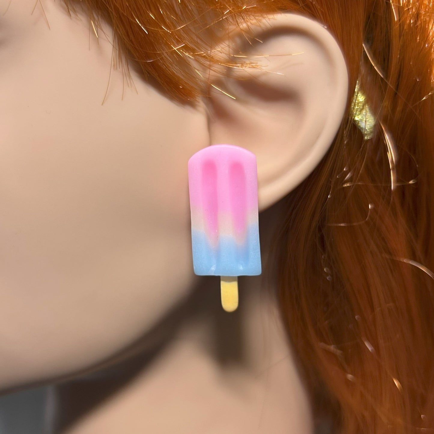 Ice-Block Statement Stud