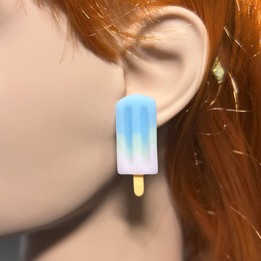 Ice-Block Statement Stud