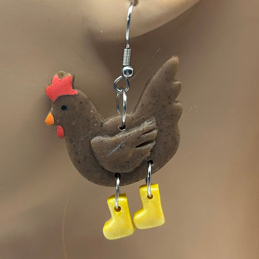Chickens with Boots