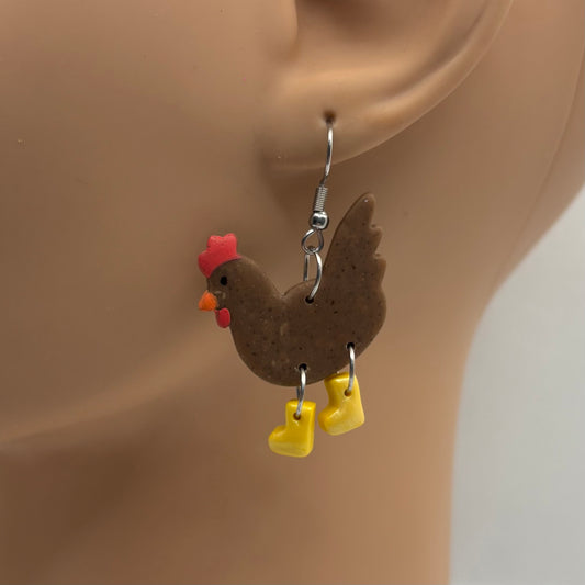 Chickens with Boots