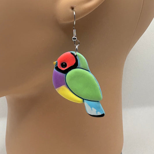 Gouldian Finch Dangles