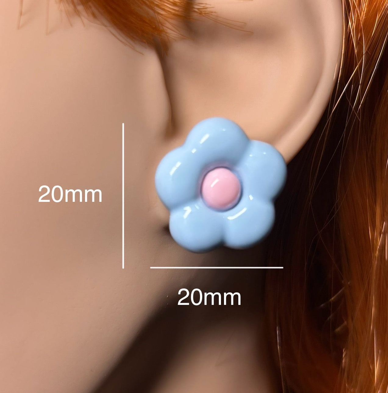 Bubble Flower Stud