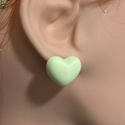 Candy Heart Studs
