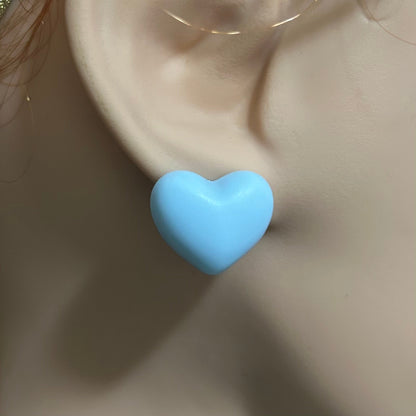Candy Heart Studs