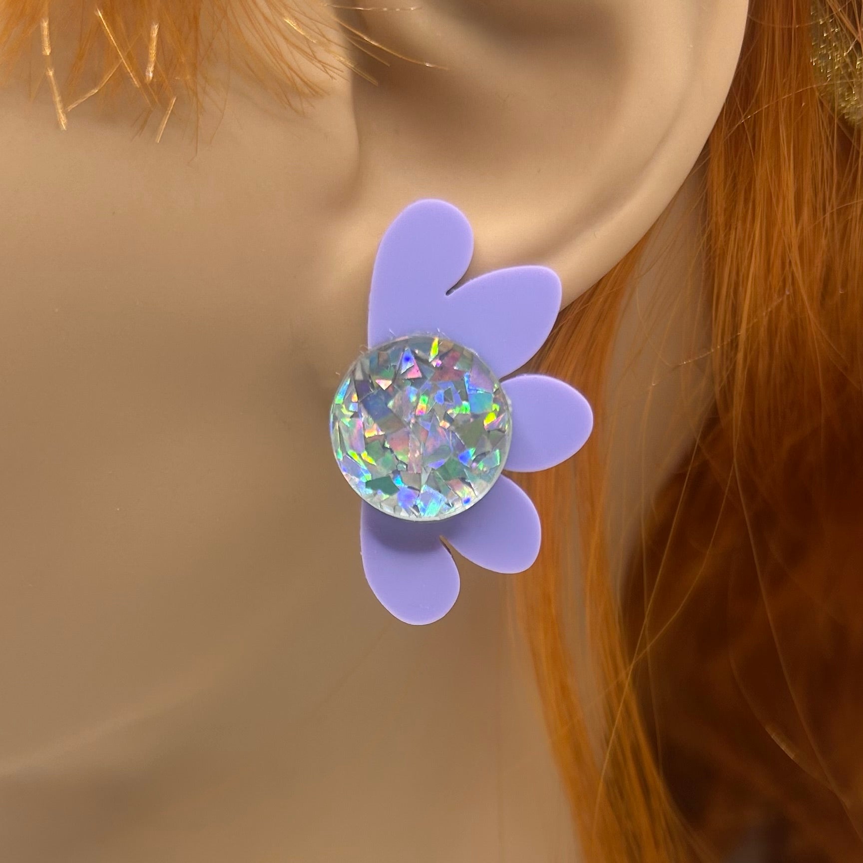 Flower Statement Studs