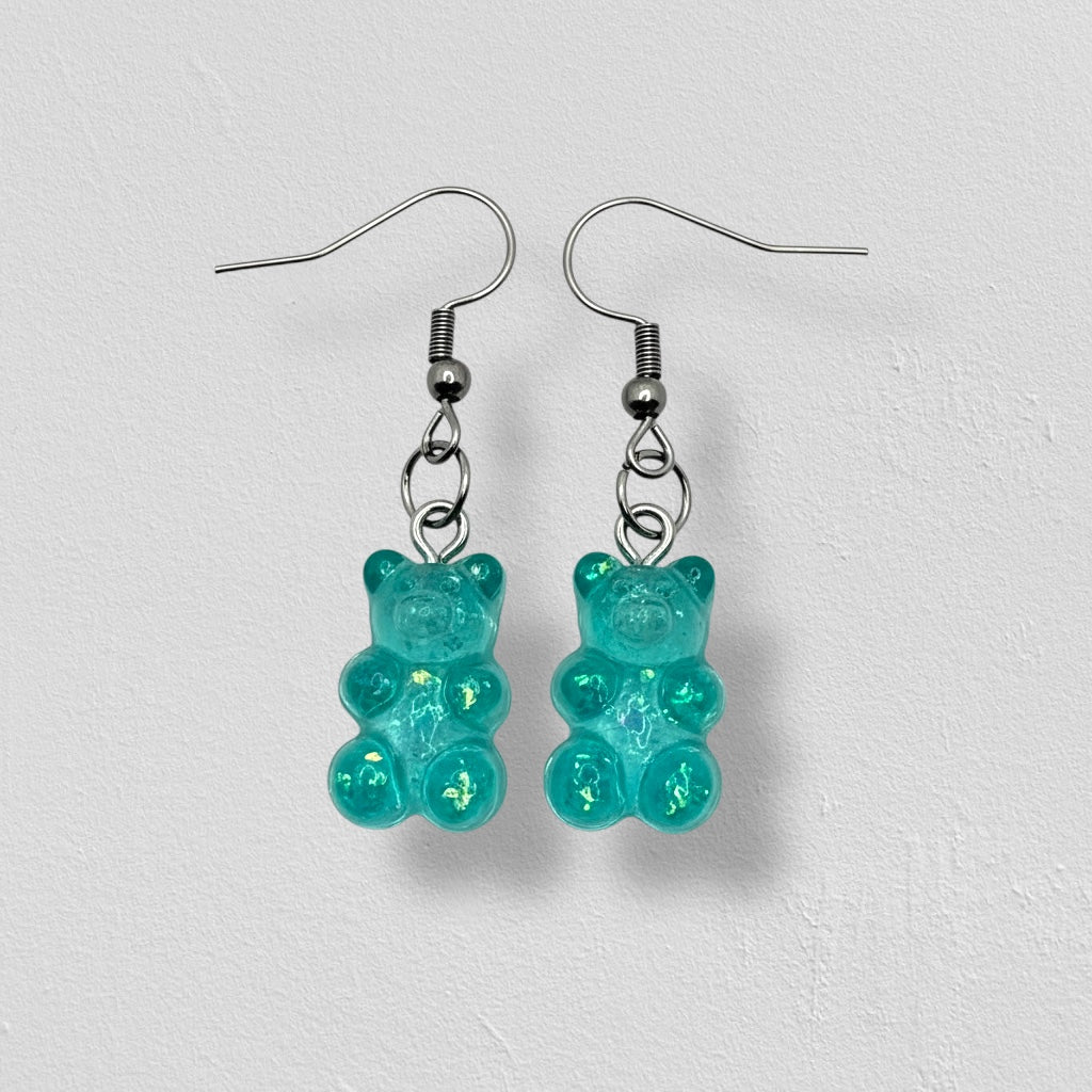 Sparkle Gummy Bear Dangles