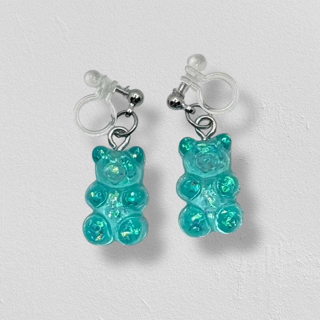 Sparkle Gummy Bear Dangles
