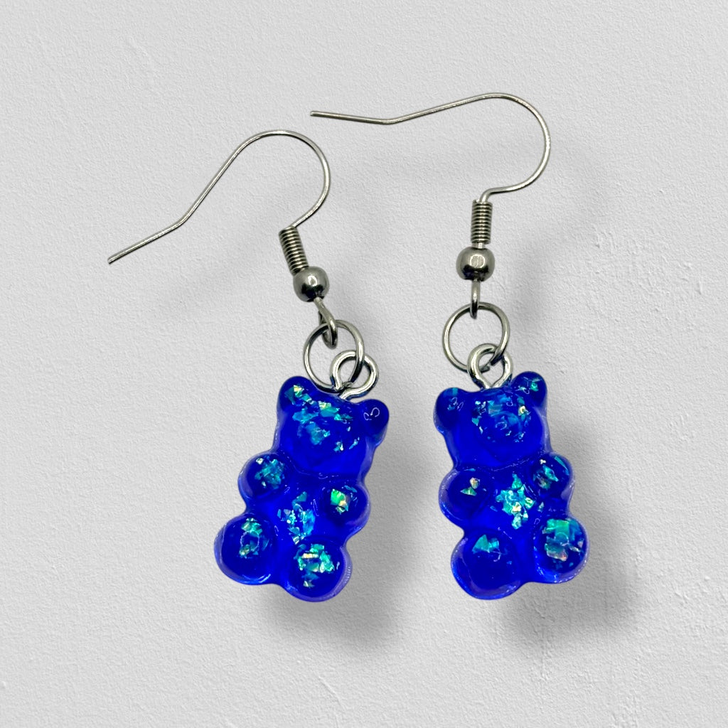 Sparkle Gummy Bear Dangles
