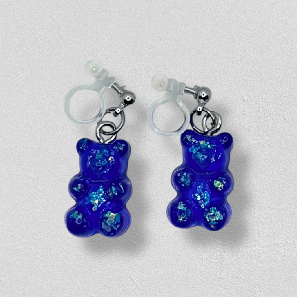 Sparkle Gummy Bear Dangles
