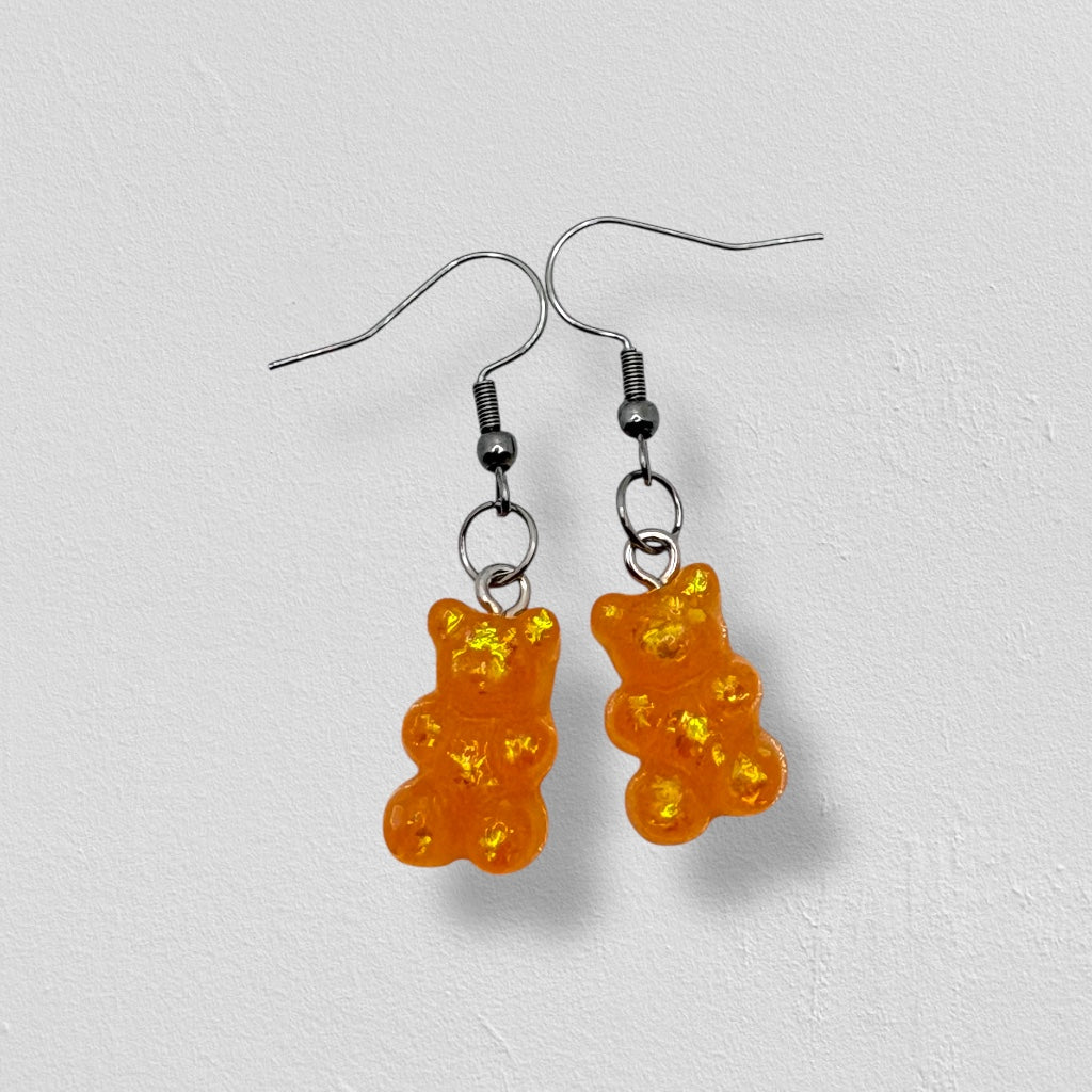Sparkle Gummy Bear Dangles