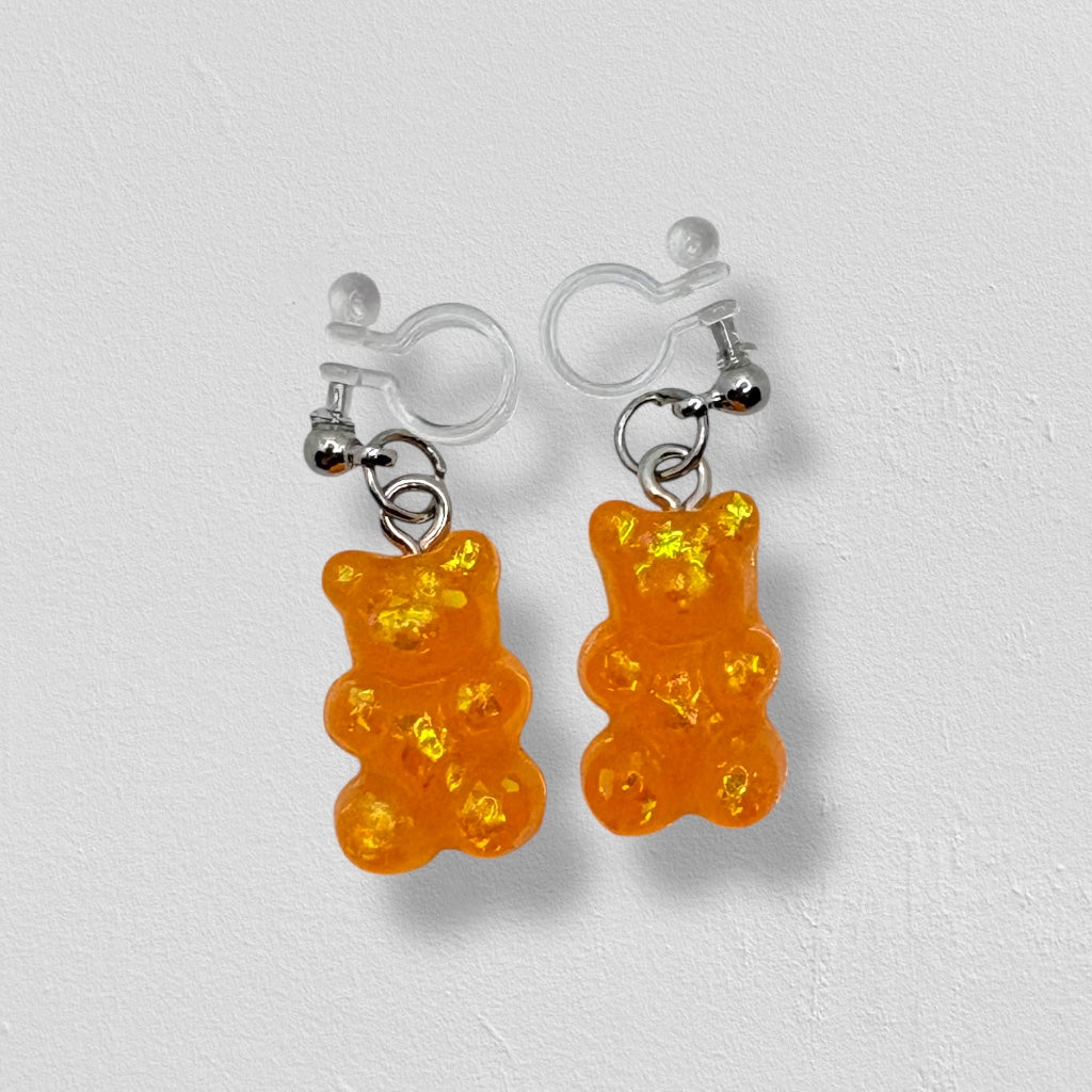 Sparkle Gummy Bear Dangles