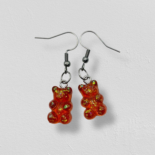 Sparkle Gummy Bear Dangles