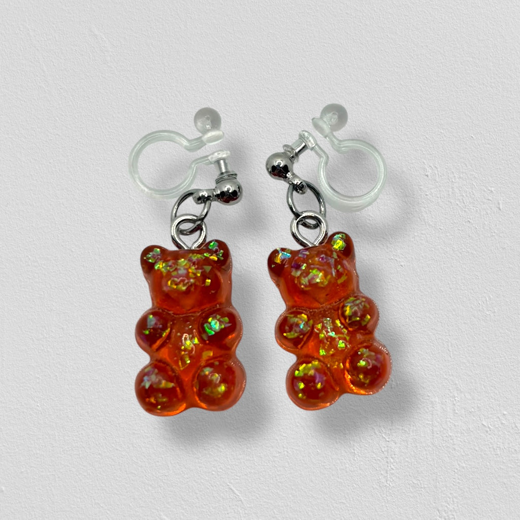 Sparkle Gummy Bear Dangles