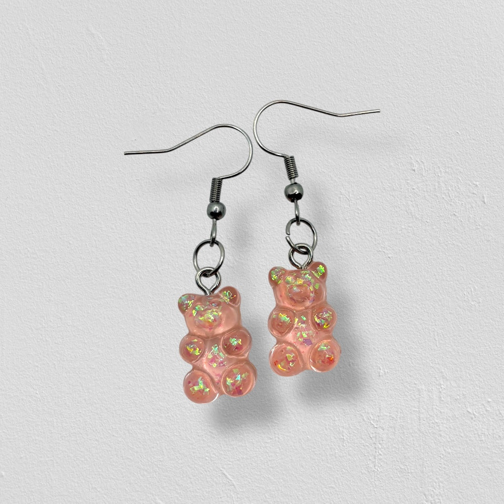 Sparkle Gummy Bear Dangles