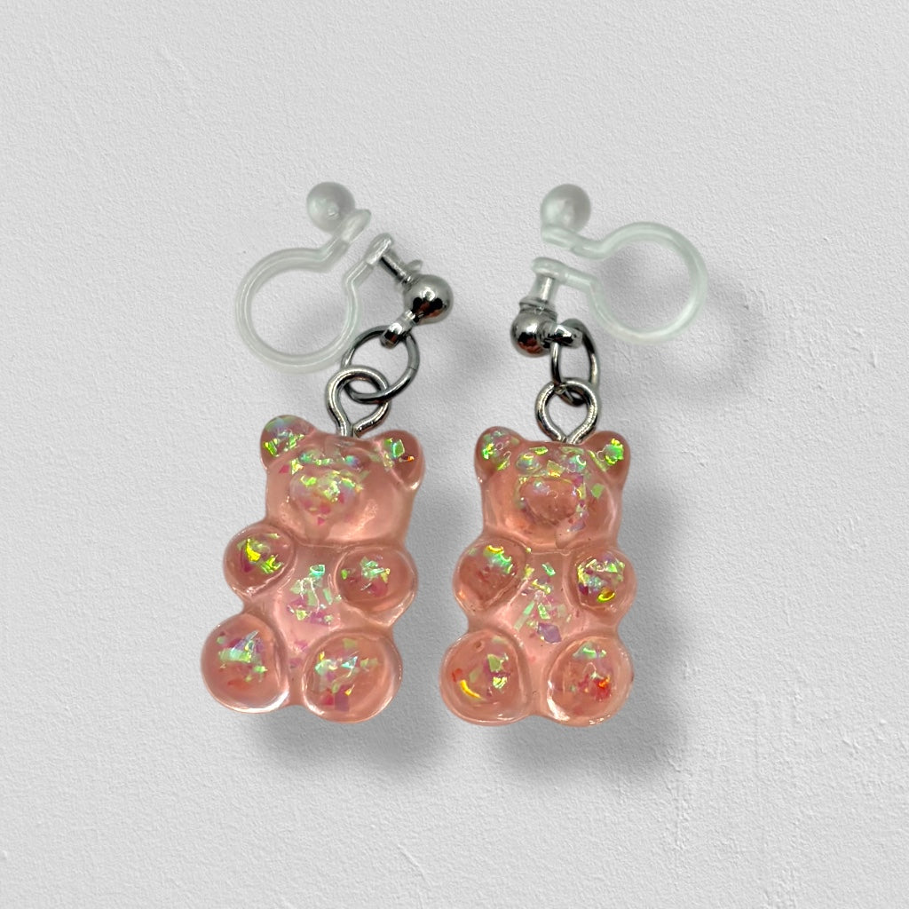 Sparkle Gummy Bear Dangles