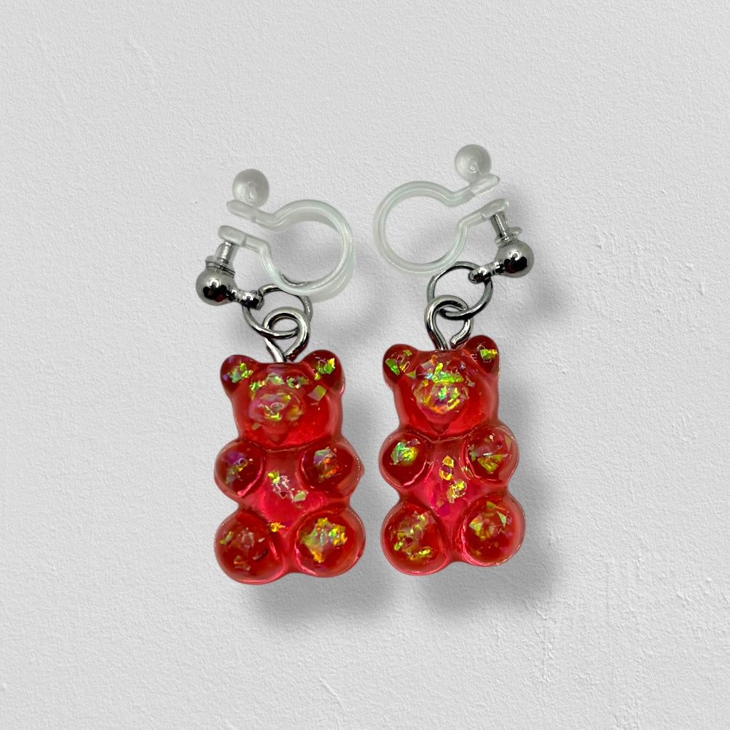 Sparkle Gummy Bear Dangles